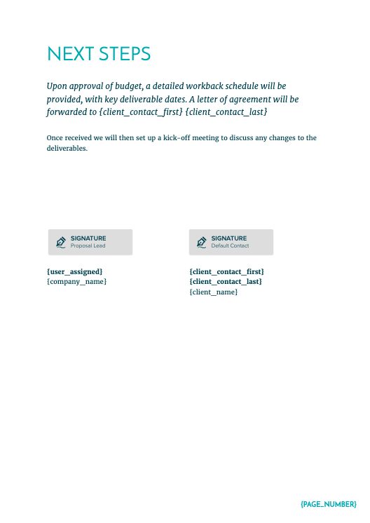 Hotel Event Venue Proposal Template